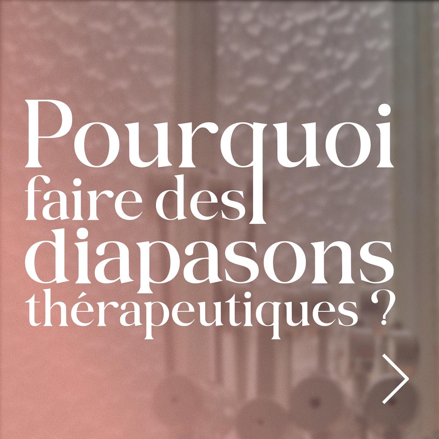 Diapasons thérapeutiques